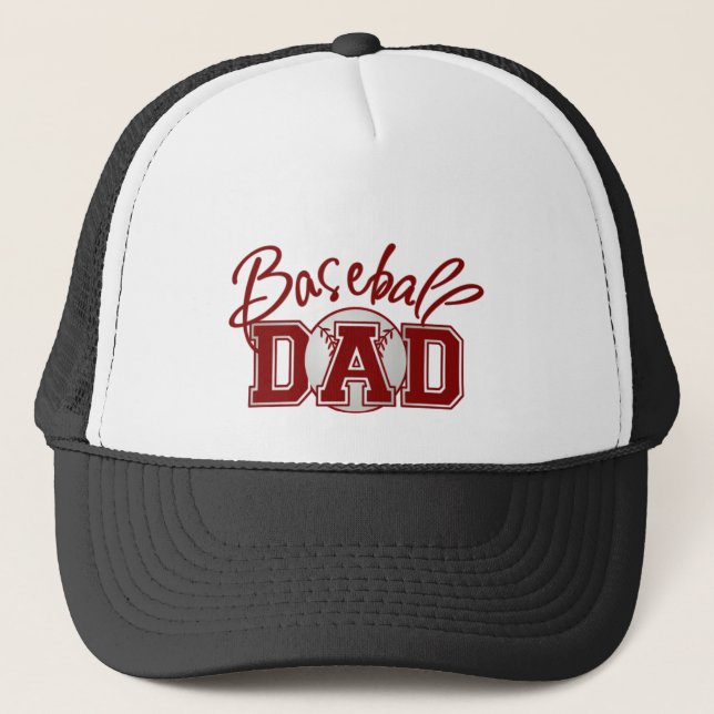 Gorra De Camionero PAPÁ del béisbol (Anverso)