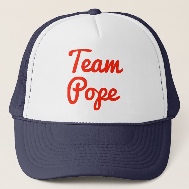 Gorra De Camionero Papa del equipo (Anverso)