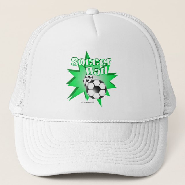 Gorra De Camionero Papá del fútbol (Anverso)