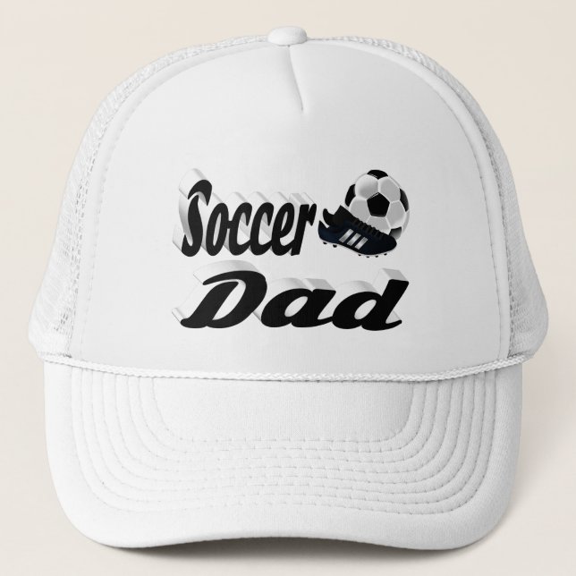 Gorra De Camionero Papá del fútbol (Anverso)