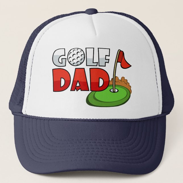 Gorra De Camionero Papá del golf (Anverso)