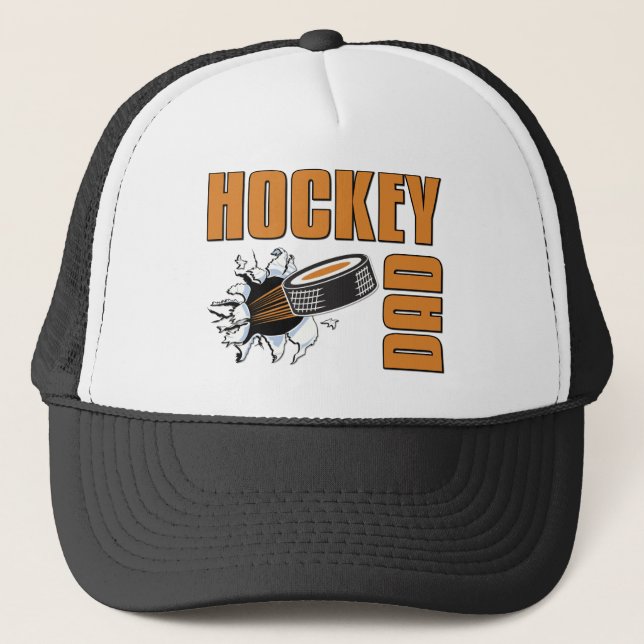 Gorra De Camionero Papá del hockey (Anverso)