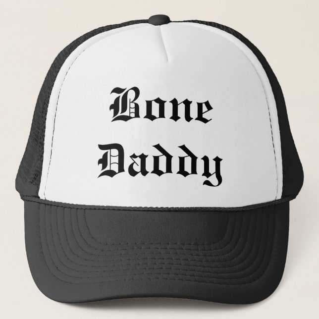 Gorra De Camionero Papá del hueso (Anverso)