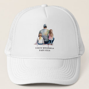 Gorra De Camionero Papá e hijas personalizados (9)