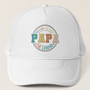 Gorra De Camionero PAPA: El hombre, el mito, la leyenda