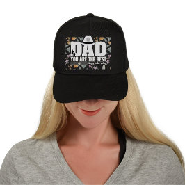 Gorra De Camionero Papá, eres el mejor diseño