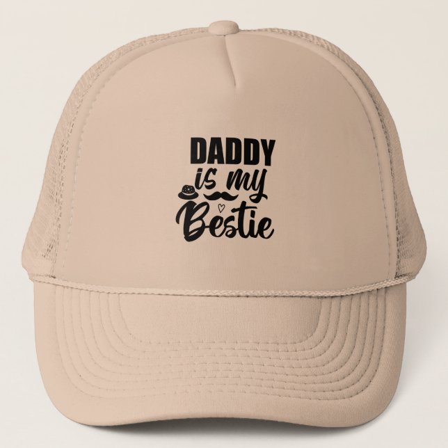 Gorra De Camionero Papá es mi hermano, un bono especial con tu papá (Anverso)