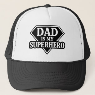 Gorra De Camionero Papá es mi superhéroe