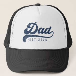Gorra De Camionero Papá Est 2025 Ascendido a Papá 2025 Papito 2025