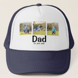 Gorra De Camionero Papá Establecido 3 Foto