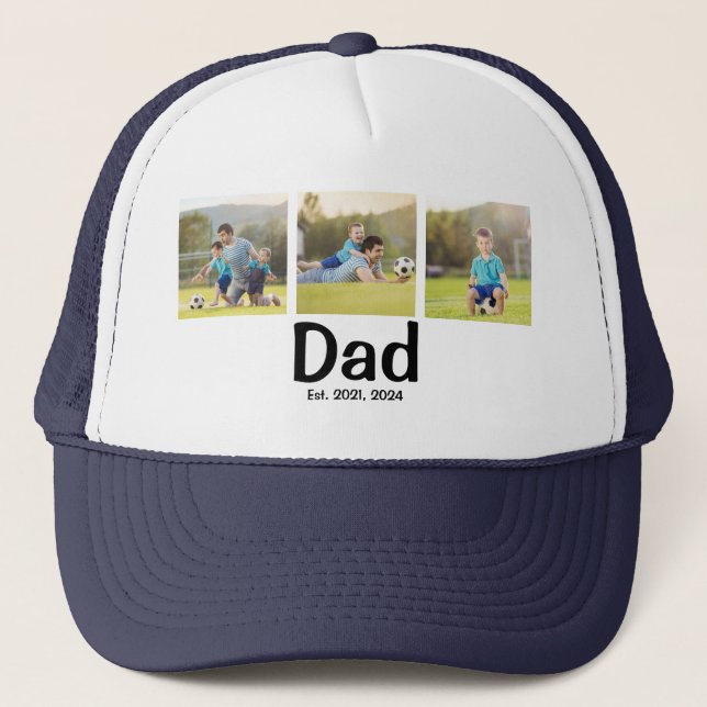 Gorra De Camionero Papá Establecido 3 Foto  (Anverso)