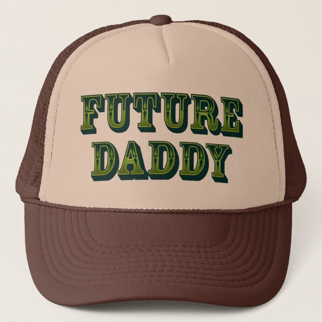 Gorra De Camionero Papá futuro (Anverso)