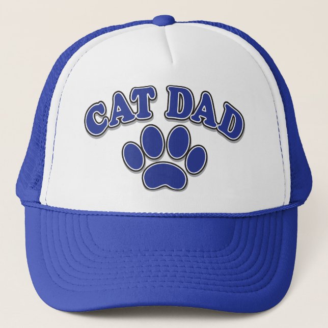Gorra De Camionero Papá gato (Anverso)