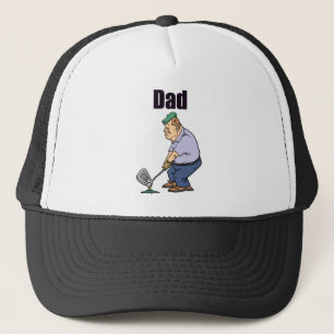 Gorra De Camionero Papá Golfing