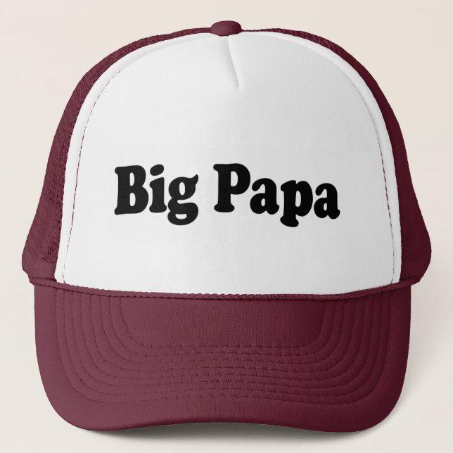 Gorra De Camionero Papá grande (Anverso)