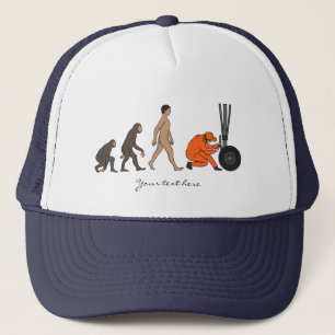 Gorra De Camionero Papá, ingeniero mecánico de avión personalizado