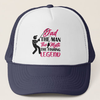 Gorra De Camionero Papá La Leyenda De Pesca