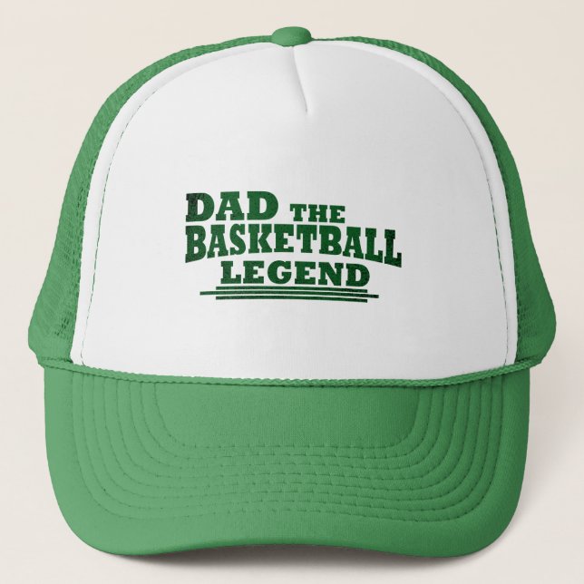 Gorra De Camionero papá, leyenda del baloncesto (Anverso)