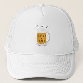 Gorra De Camionero Papá Necesita Un Padre De Cerveza