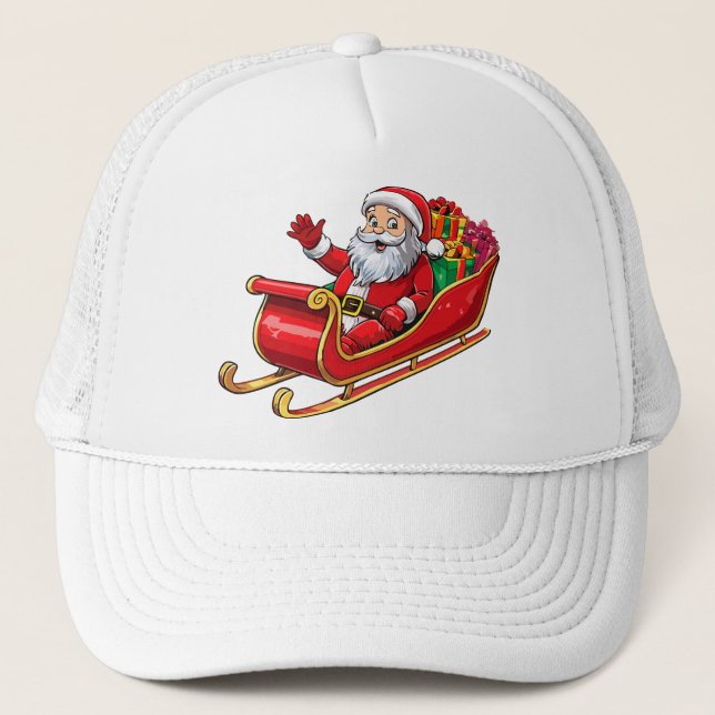 Gorra De Camionero Papá Noel (Anverso)