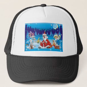 Gorra De Camionero Papá Noel