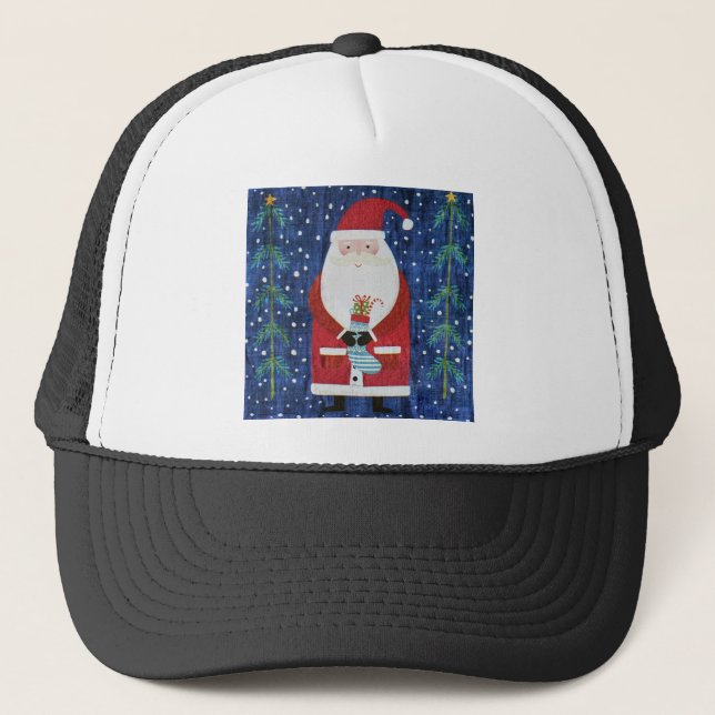 Gorra De Camionero Papá Noel (Anverso)