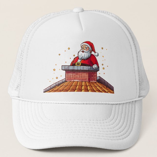 Gorra De Camionero Papá Noel (Anverso)
