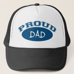Gorra De Camionero Papá orgulloso (azul)