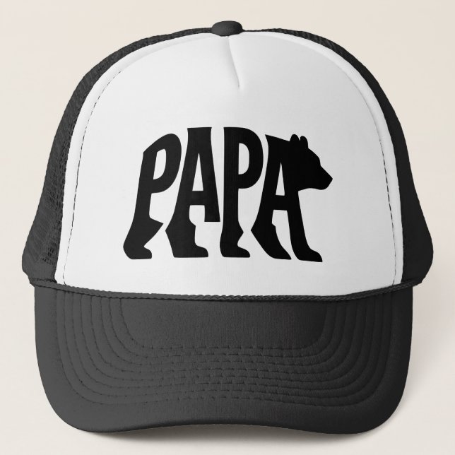 Gorra De Camionero Papá Oso (Anverso)