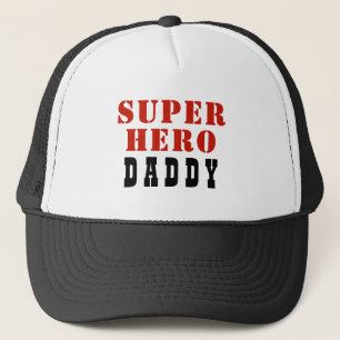 Gorra De Camionero Papá padre superhéroe
