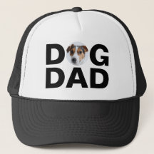 Papá perro, Personalizado foto papá regalo sombrer