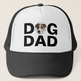 Gorra De Camionero Papá perro, Personalizado foto papá regalo sombrer