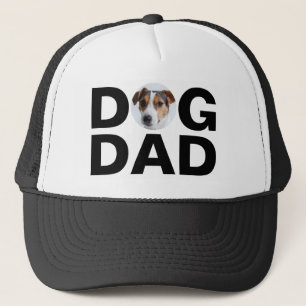 Gorra De Camionero Papá perro, Personalizado foto papá regalo sombrer