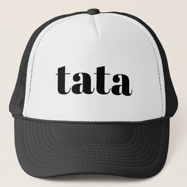 Gorra De Camionero Papá serbio de Tata (Anverso)