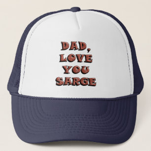 GORRA DE CAMIONERO PAPÁ, TE AMO SARGE 2