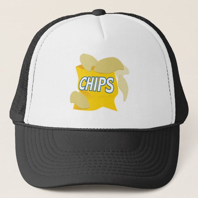 Gorra De Camionero papas fritas (Anverso)