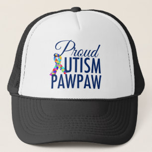 Gorra De Camionero Papaya del autismo
