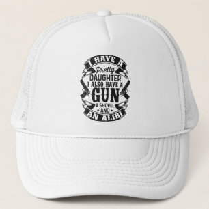 Gorra De Camionero Papel de pistola - Modo de protección para padre �