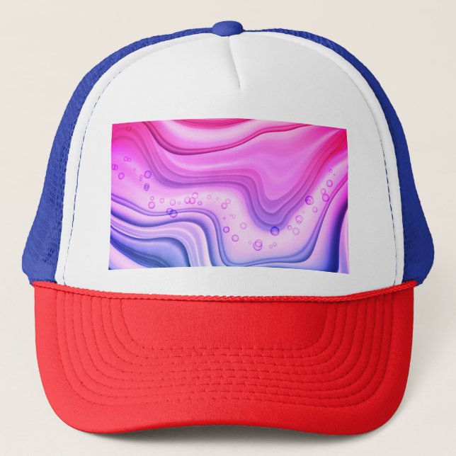 Gorra De Camionero Papel digital de ligamento de algodón con tinta de (Anverso)