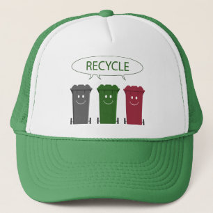 Gorra De Camionero Papeleras de reciclaje