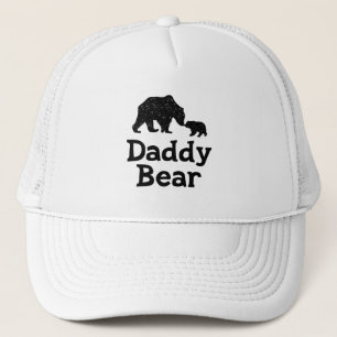 Gorra De Camionero Papi Bear Padres Día Papá Regalo