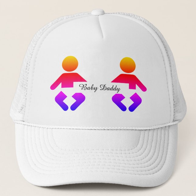 Gorra De Camionero Papi bebé (Anverso)