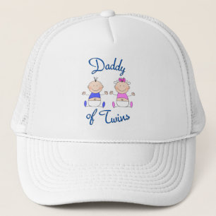 Gorra De Camionero Papi de gemelo