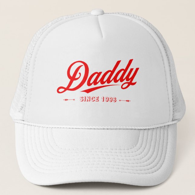 Gorra De Camionero Papi desde cuándo - Personalizar el diseño (Anverso)