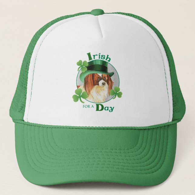 Gorra De Camionero Papillón del Día de San Patricio (Anverso)