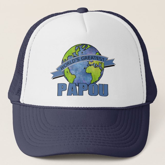 Gorra De Camionero Papou más grande del mundo (Anverso)