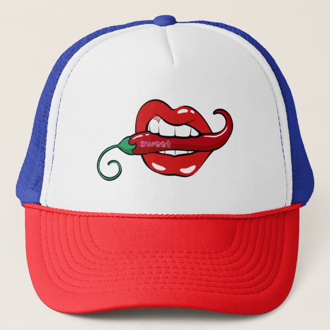 Gorra De Camionero paprika dulce (Anverso)