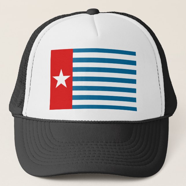 Gorra De Camionero Papua del oeste (Anverso)