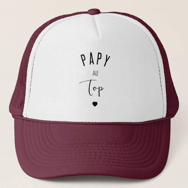 GORRA DE CAMIONERO PAPY A LA CUMBRE (Anverso)