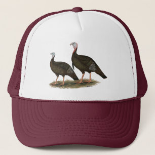 Gorra De Camionero Par salvaje del este de los pavos